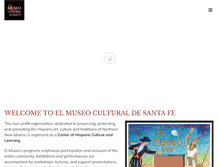 Tablet Screenshot of elmuseocultural.org